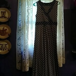 Land's End Sleeveless maxi dress